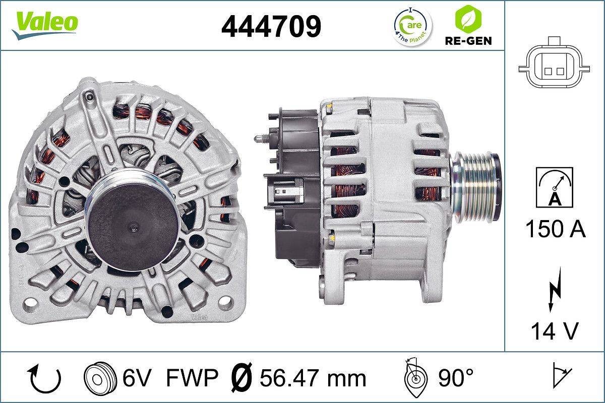 Valeo 444709 Generator