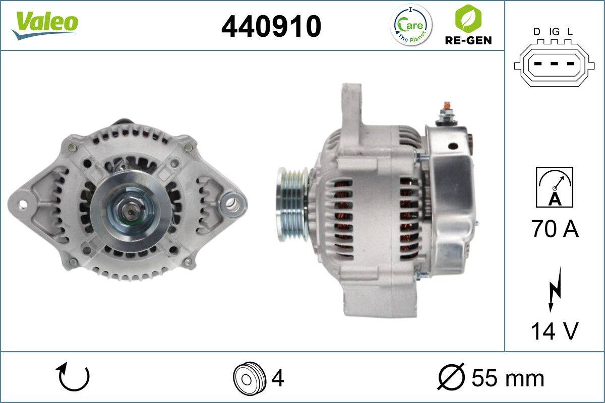 Valeo 440910 Generator
