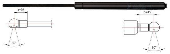 Metzger 2110035 Gasfeder, Koffer-/Laderaum