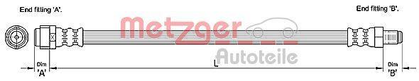 Metzger 4110274 Bremsschlauch