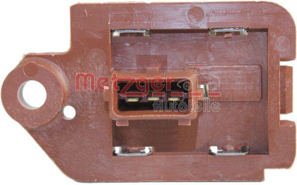 Metzger 0917175 Vorwiderstand, Elektromotor (Kühlerlüfter)
