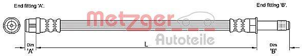 Metzger 4110275 Bremsschlauch
