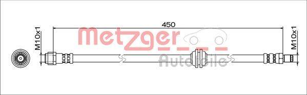 Metzger 4111775 Bremsschlauch