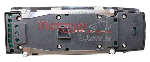 Metzger 0916676 Schalter, Fensterheber