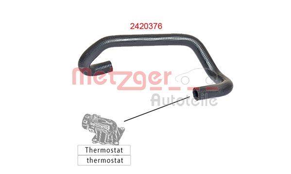 Metzger 2420376 Kühlerschlauch