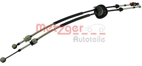Metzger 3150076 Seilzug, Schaltgetriebe