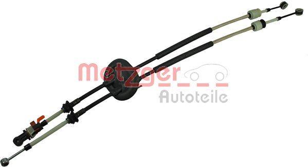 Metzger 3150076 Seilzug, Schaltgetriebe