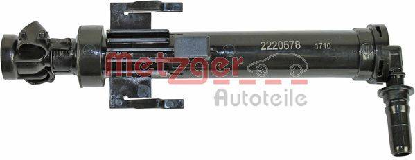Metzger 2220578 Waschwasserdüse, Scheinwerferreinigung