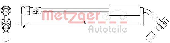 Metzger 4111478 Bremsschlauch
