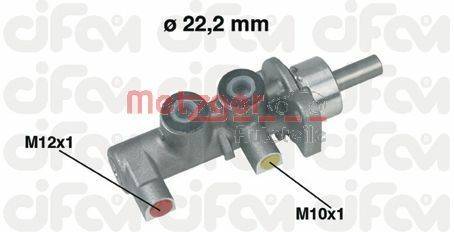 Metzger 202-380 Hauptbremszylinder