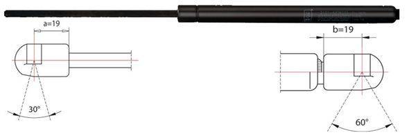 Metzger 2110470 Gasfeder, Koffer-/Laderaum