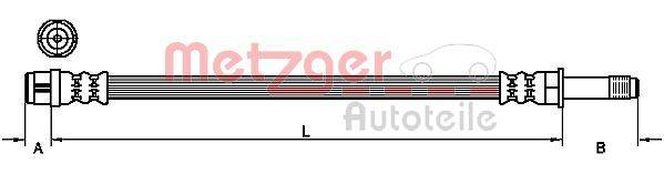 Metzger 4110482 Bremsschlauch