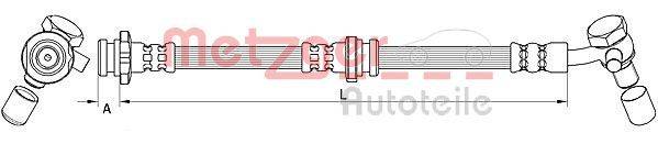 Metzger 4111582 Bremsschlauch