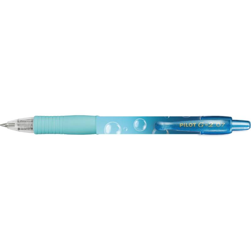 PILOT Gelschreiber G2 07 BUBBLE BLUE GRADIENT, blau