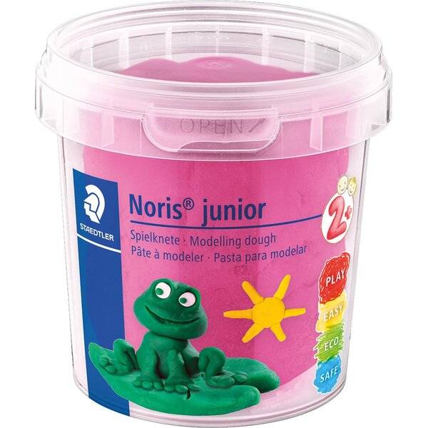 Spielknete Noris junior Neonfarben