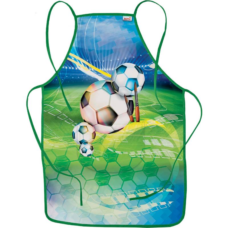 ROTH Malschürze "Fußball", mit Bauchtasche