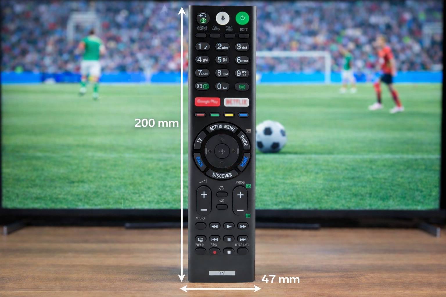 azurano Fernbedienung für SONY RMF-TX200E, 149312911, 149312913, VOICE - Sprachfunktion