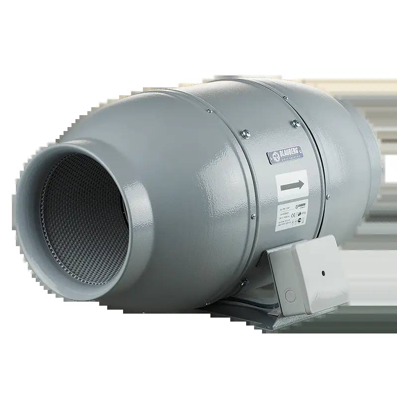 Geräuschisolierter Halbaxialventilator BL ISO-MIX 250 von Blauberg - 8016752