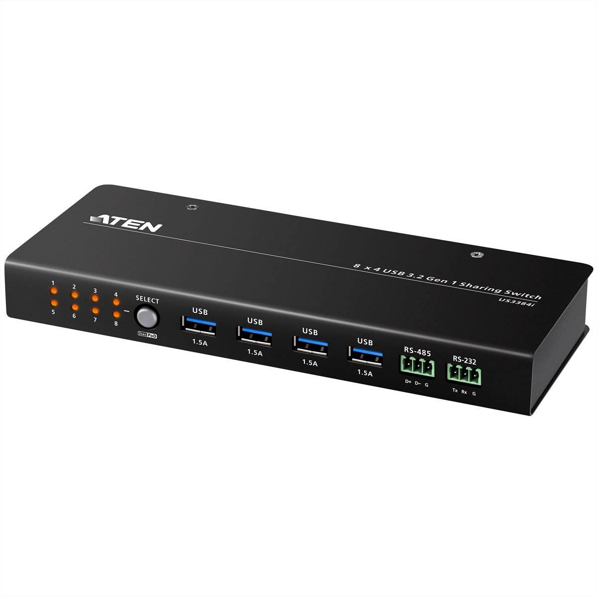 ATEN US3384I 8 x 4 USB 3.2 Gen 1 Sharing Switch