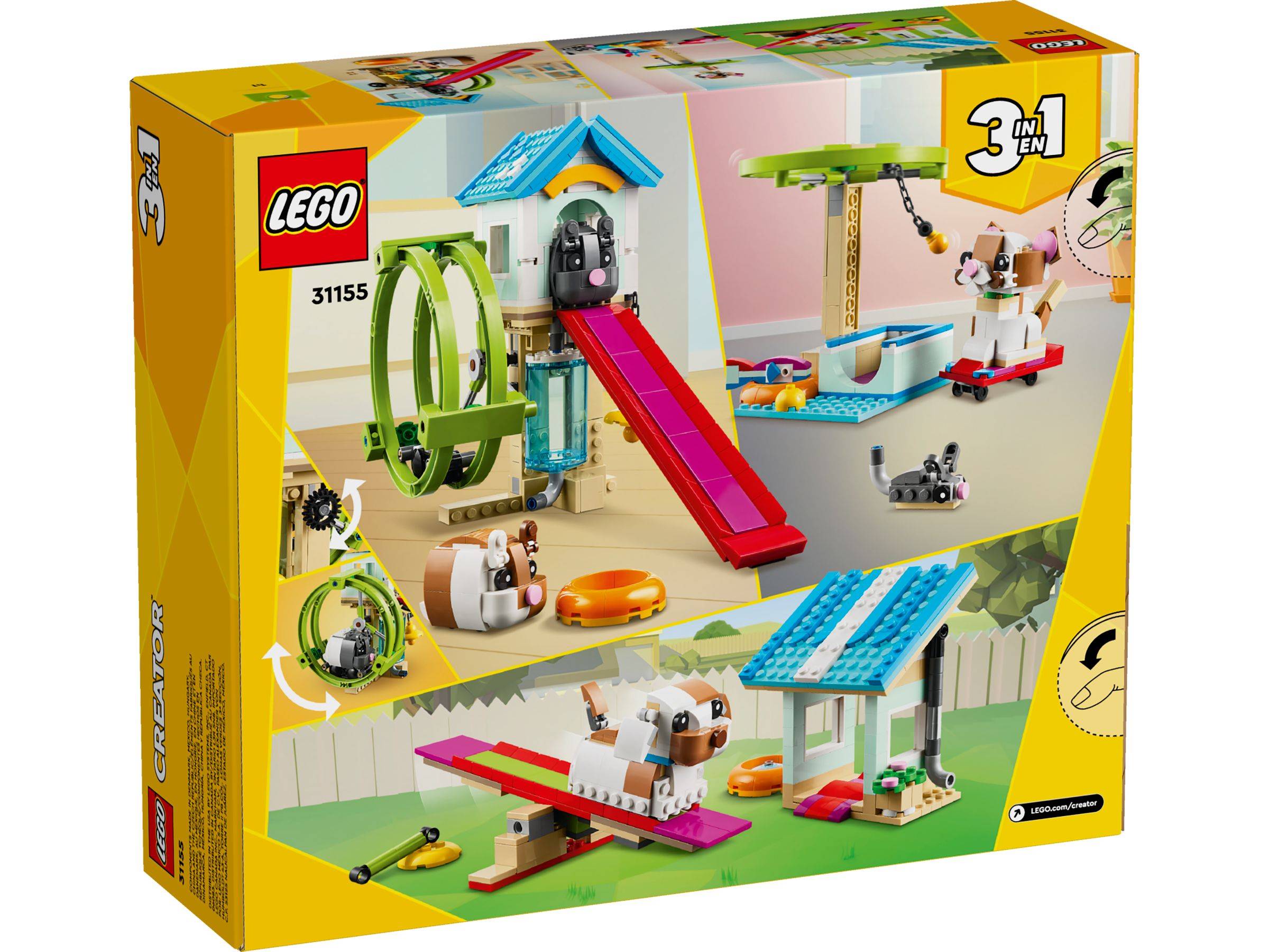 LEGO® Creator 3in1 31155 Hamsterrad