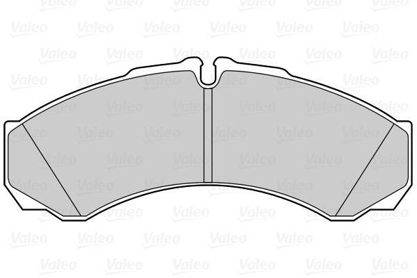Valeo 302278 Bremsbelagsatz, Scheibenbremse