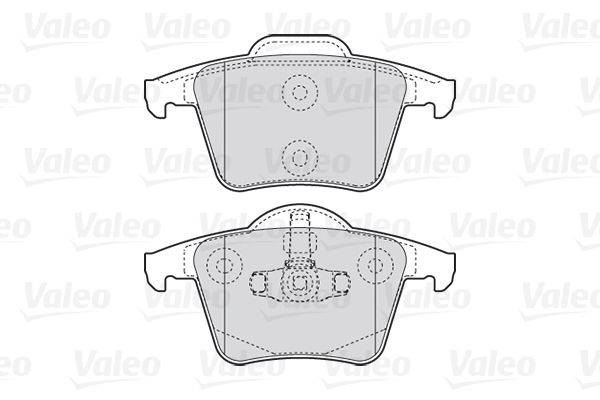 Valeo 301829 Bremsbelagsatz, Scheibenbremse