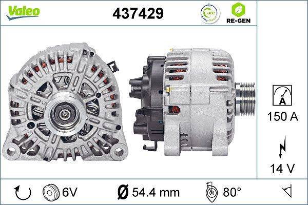 Valeo 437429 Generator