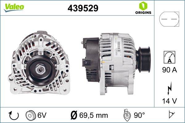 Valeo 439529 Generator