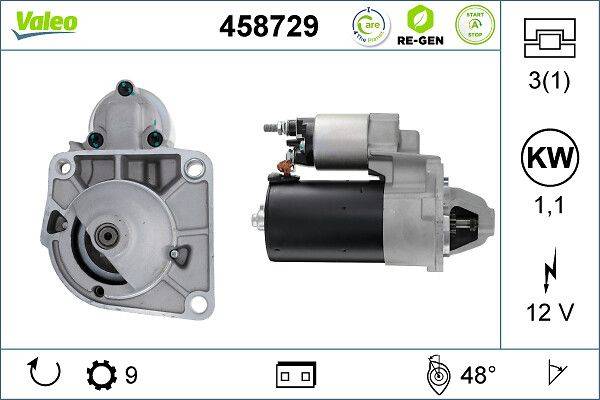 Valeo 458729 Starter