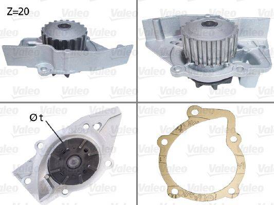 Valeo 506029 Wasserpumpe, Motorkühlung