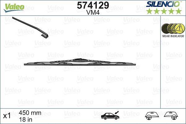 Valeo 574129 Wischblatt