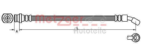 Metzger 4110530 Bremsschlauch