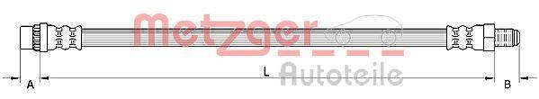Metzger 4110931 Bremsschlauch