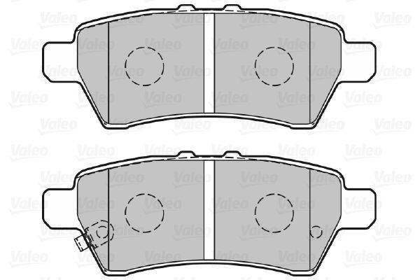 Valeo 301730 Bremsbelagsatz, Scheibenbremse