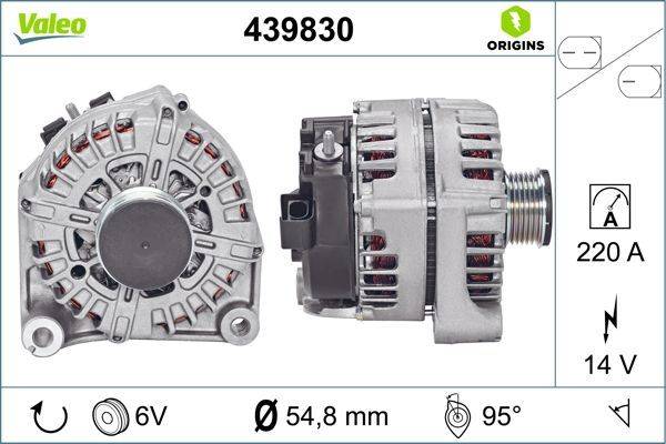 Valeo 439830 Generator