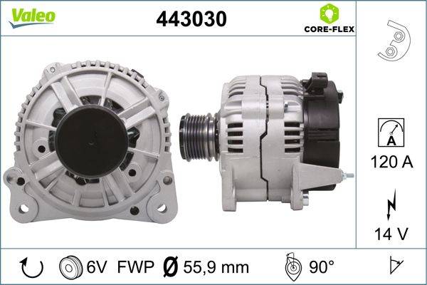 Valeo 443030 Generator