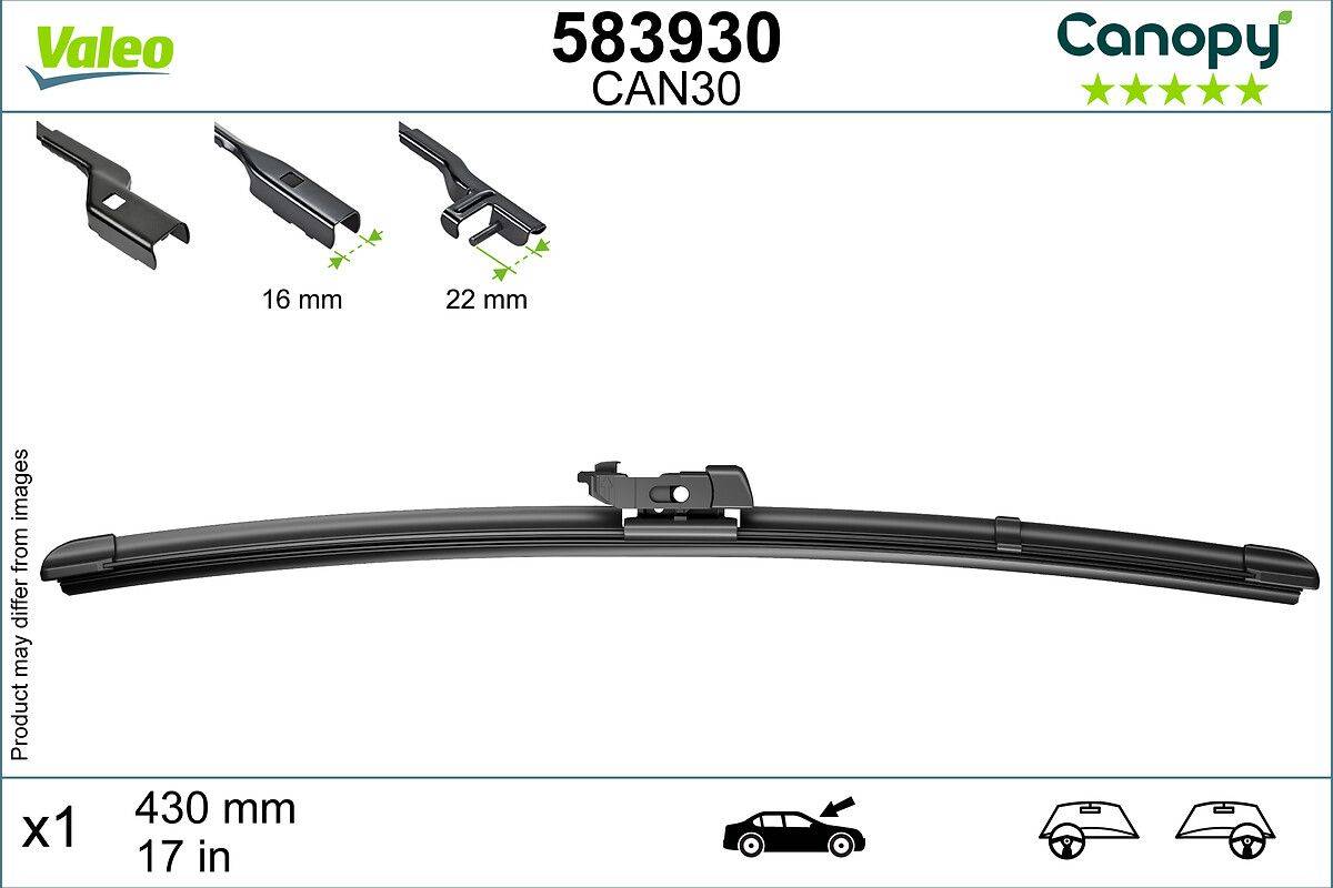 Valeo 583930 Wischblatt