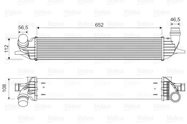Valeo 818330 Ladeluftkühler