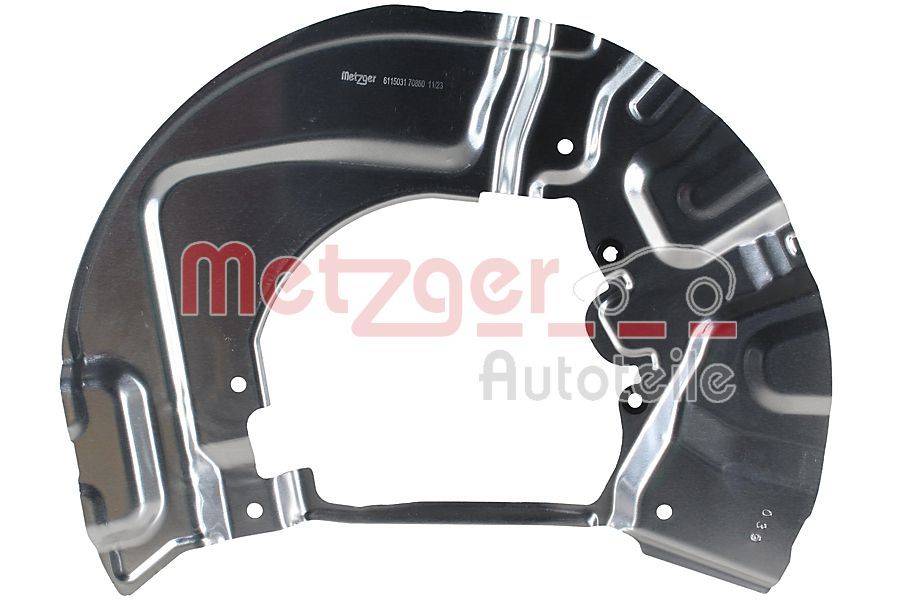 Metzger 6115031 Spritzblech, Bremsscheibe