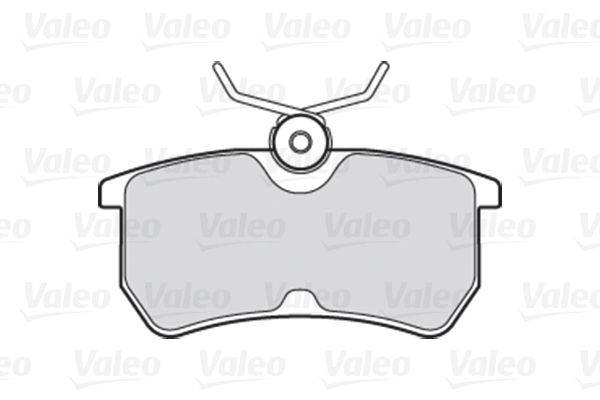 Valeo 301431 Bremsbelagsatz, Scheibenbremse