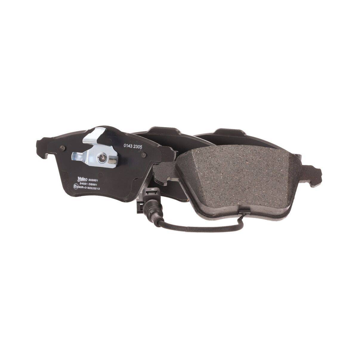 Valeo 302631 Bremsbelagsatz, Scheibenbremse