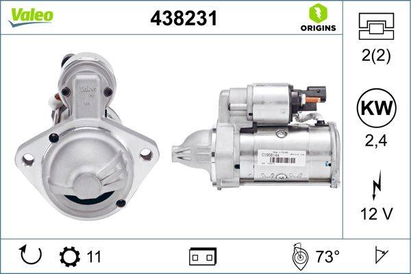 Valeo 438231 Starter