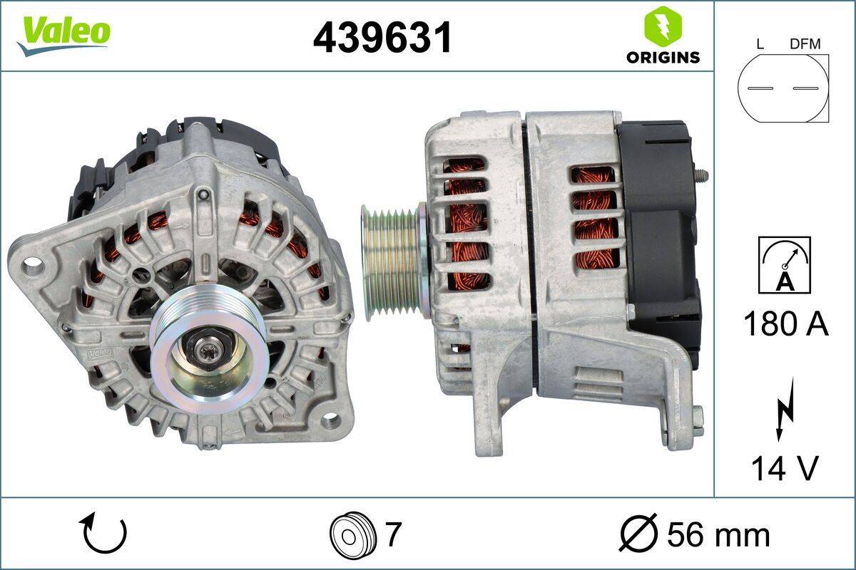 Valeo 439631 Generator