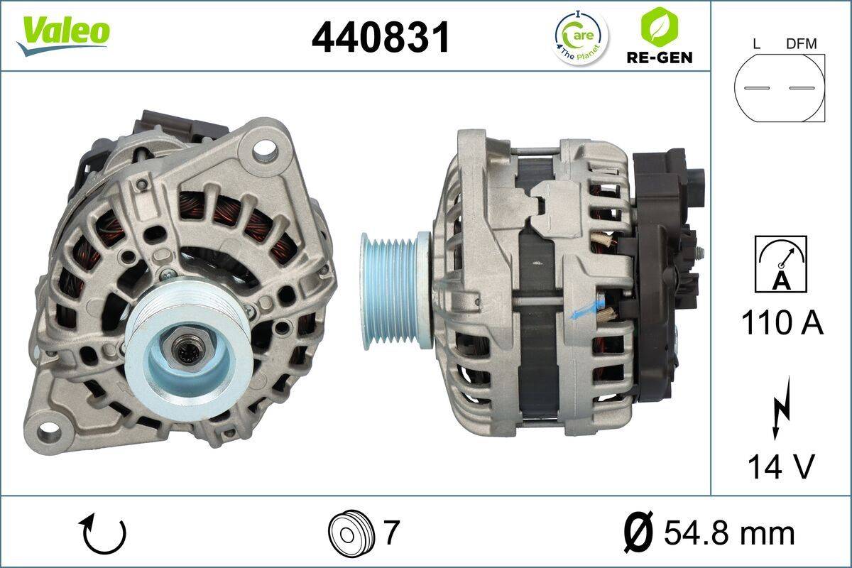 Valeo 440831 Generator
