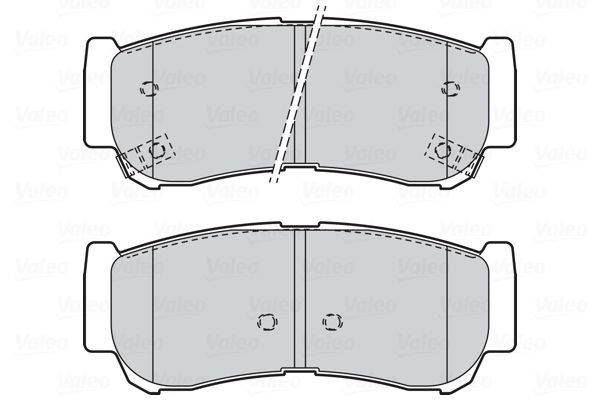 Valeo 301932 Bremsbelagsatz, Scheibenbremse