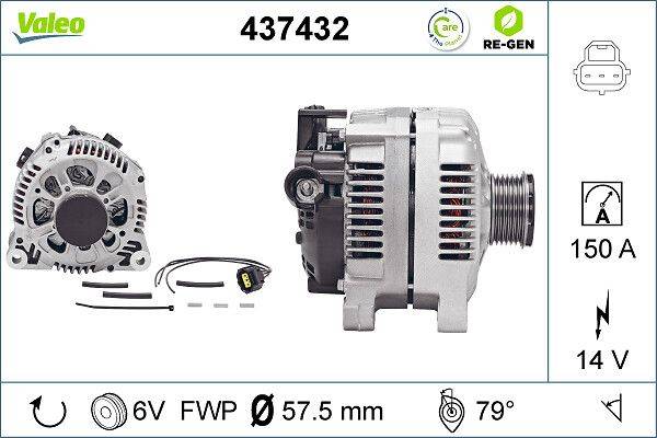 Valeo 437432 Generator
