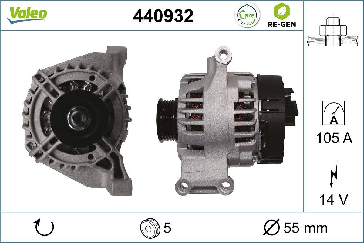 Valeo 440932 Generator