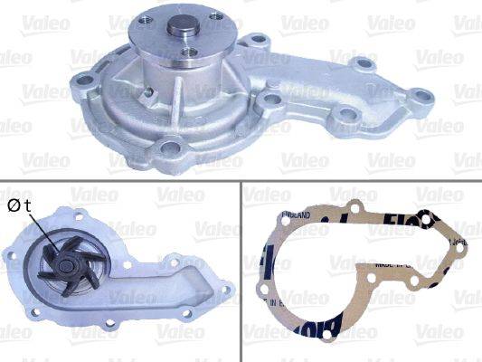 Valeo 506732 Wasserpumpe, Motorkühlung