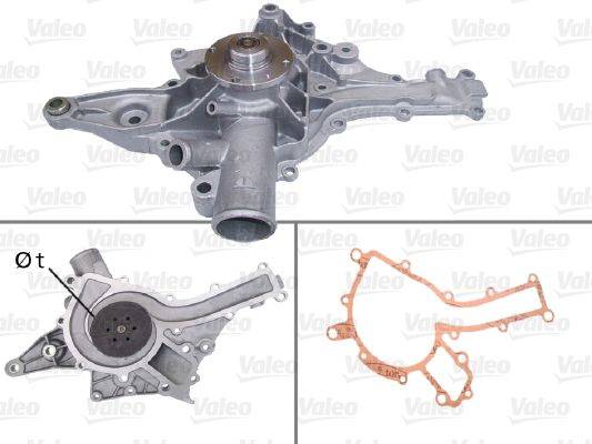 Valeo 506832 Wasserpumpe, Motorkühlung