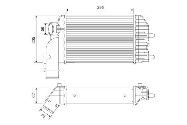 Valeo 817632 Ladeluftkühler